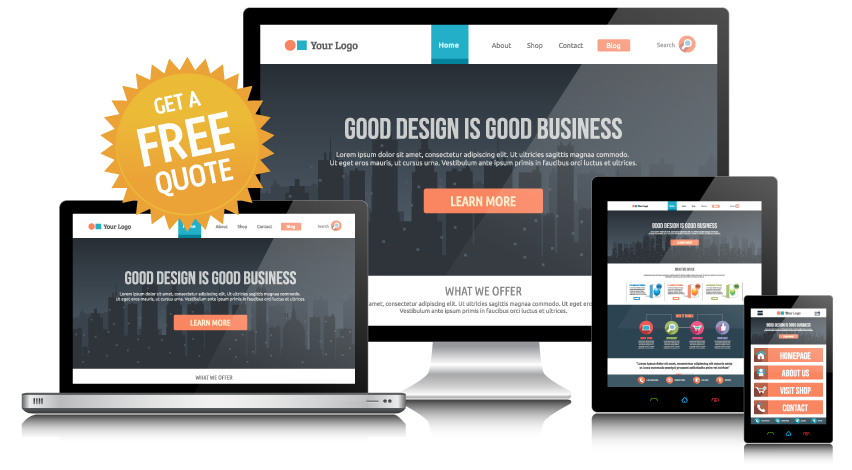 responsive web design sunshine coast