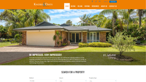 web design real estate bribie island